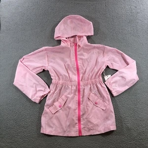 Forever21 Girls Windbreaker Jacket Girls 11/12 Pink - Picture 1 of 13