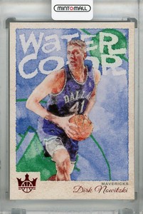 2022-23 Panini Court Kings  Dirk Nowitzki Water Color Ruby 004/149