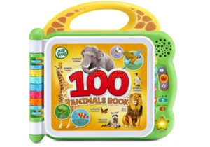 Libro Bilingüe de Animales Interactivo 100 Animales Español Inglés Sonido de Voz Aprende - Imagen 1 de 8