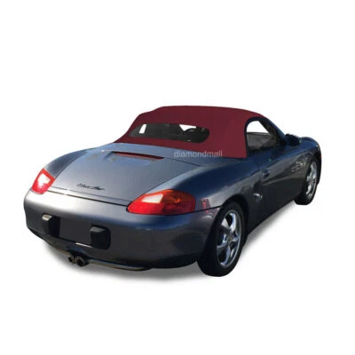 Se adapta a Porsche Boxster 1997-02 convertible techo y ventana de vidrio térmico Burdeos Foto 1 de 4