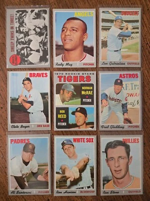 1970 TOPPS BASEBALL #202 - #398 ****FREE SHIPPING**** - Image 1 of 4