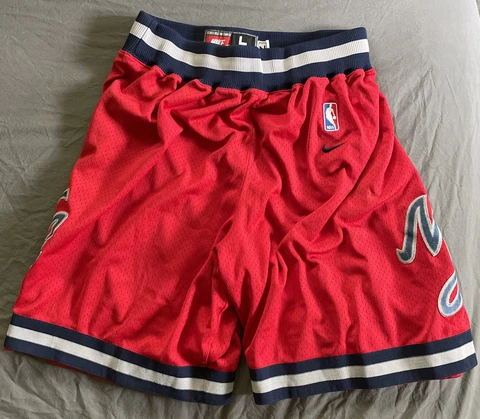 Vintage NIKE REWIND Throwback Shorts | 1977 New Jersey Nets | Men’s Size Large Cover