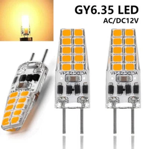 4x GY6.35 LED 5W AC/DC12V Glühbirne Energiesparlampe Lampe Warmweiß Stiftsockel - Picture 1 of 9