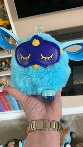 Hasbro Furby Connect Light Blue with Sleep Mask - Bluetooth Fully Working 2015 - Picture 1 of 7