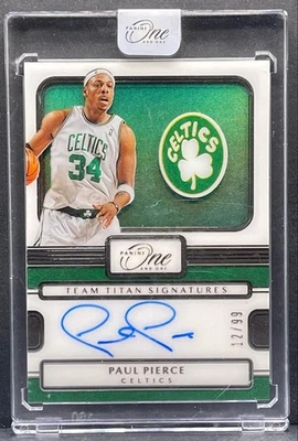 2022-23 Panini One And One Paul Pierce Team Titan Signatures Tarjeta AUTO/99 Foto 1 de 2