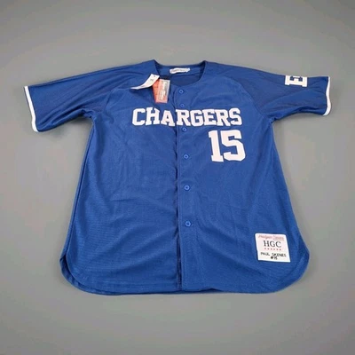 Camiseta deportiva Headgear Classics x Skenes El Toro Chargers High School para hombre talla XL NUEVA CON ETIQUETAS Foto 1 de 4