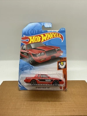 Hot Wheels 2020 #218 rojo 1987 87 Buick Regal GNX Blackwidow Street Outlaw Racer Foto 1 de 2