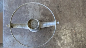 1955 DESOTO FIREFLITE HORN RING WITH BUTTON AND HARDWARE OEM  - Bild 1 von 21