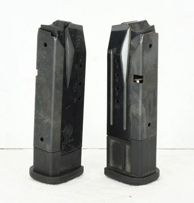 2x Pistolas Steyr M40 M40A1 y M9 M9A1 .40 S&W y 9 mm 10 cargadores redondos de acero cargadores Foto 1 de 3