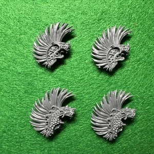 Warhammer Dwarf Fyreslayers Hearthguard Mohican Hair Bit Lot Games Workshop π’ - Picture 1 of 4