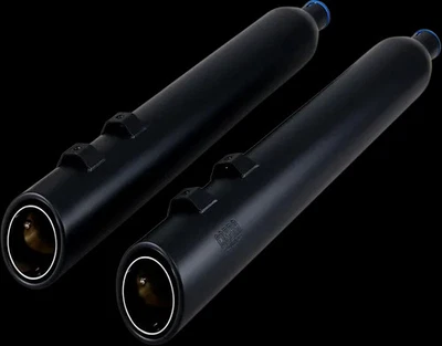 Cobra Black 4in 909 Uppercut Slip On Muffler Electra Glide 95-09 - Image 1 of 4