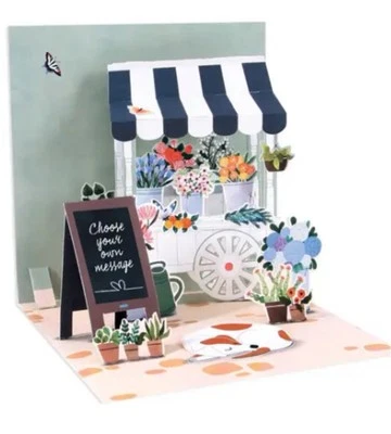 Mother's Day Birthday All occasion greeting Card 3D Pop Up Card Up With Paper - Image 1 of 4