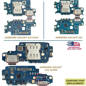Puerto de carga con lector de tarjetas SIM para Samsung Galaxy S22/S22 Plus/S22 Ultra - Imagen 1 de 4