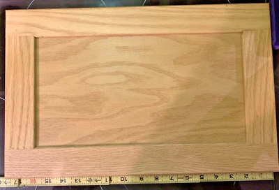 无品牌橡木摇椅式门 11 3/16 英寸宽 X 17 11/16 英寸高(2 件装) — 第 1/4 张图片