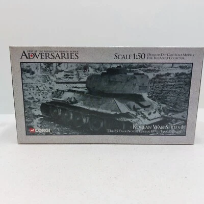 1/50 corgi US 51601 Korean war T34/85 Tank-North korean 109 th tank régiment - Photo 1/4