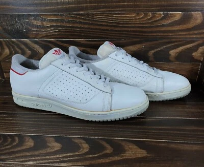 Vintage Adidas Leather Mens Sneackers Size US12(47) Made In Korea Rare Mag - Image 1 of 4