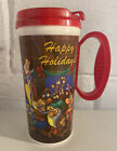 Vintage Whirley Sc-16 Disney Park Happy Holidays Snowwhite Christmas Thermal Mug