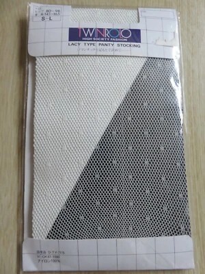 Elegante Divertida Bonita Marfil Blanco Rejilla Flor Hexagonal Pantimedias Puntera Transparente Pequeña Mediana Foto 1 de 4