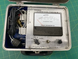 THERMAL SUPER VAK-CHECK II MODEL 14571 IN CASE MADE IN USA - Picture 1 of 8