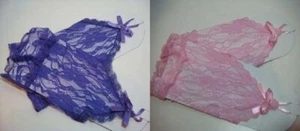 Damen Spitze V-förmige fingerlose Handschuhe - Farbe wählbar - Bild 1 von 3