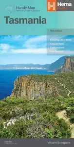 Tasmania Handy Map - Hema - 11th Edition | 1:480K Scale | 2021 Publication - Picture 1 of 6