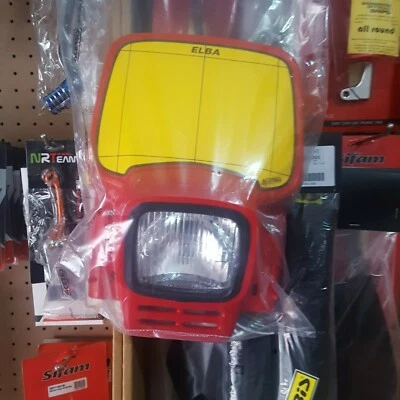 Acerbis Portafaro Mascherina Rosso Elba Enduro Vintage 0003020.110  - Immagine 1 di 2