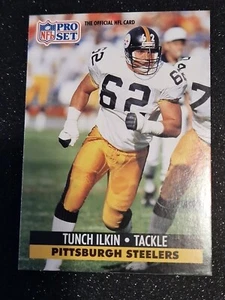 Tunch Ilkin 1991 Pro Set #275 Pittsburgh Steelers Football Card - Picture 1 of 2