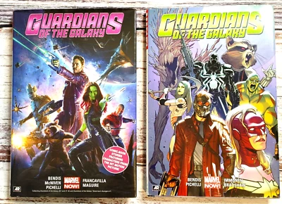 GUARDIANS OF THE GALAXY Vol. 1 and 2 Graphic Novel Hardcover. Marvel 2015-2016. - Image 1 of 4