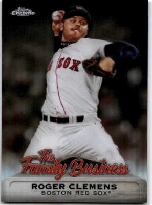 2019 Topps Chrome Update Edition The Family Business Roger Clemens  FBC-6 - Image 1 of 2