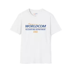 T-Shirt WorldCom Accounting Department 2022 Baumwolle Rundhalsausschnitt - Bild 1 von 16