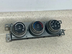 08-2010 NISSAN ROGUE AC HEATER CONTROL CLIMATE TEMPERATURE SILVER OEM - Picture 1 of 4