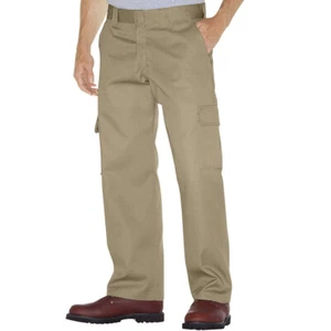 Dickies WP592 Men's Relaxed Fit Cargo Pants Straight Leg Chinos Workwear Uniform - Picture 1 of 4