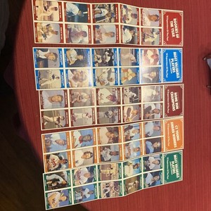 Vintage 1985 TCMA Baseball 10 Superstars of The Past Cards 5 Sets of 10….