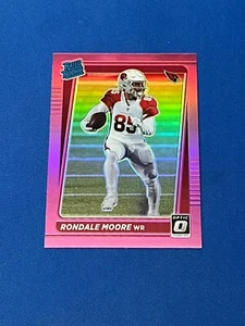 2022 Panini Donruss Optic Rated Rookie Pink Prizm Card of Rondale Moore!! - Picture 1 of 1