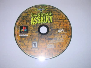 WCW Backstage Assault (Playstation 1 PS1 PSX) Spiel nur Disc, ohne Hülle, ohne Handbuch - Bild 1 von 1
