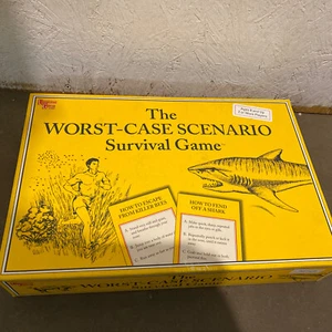 The Worst-Case Scenario Survival Board Game 2001 University Games Used - Picture 1 of 7