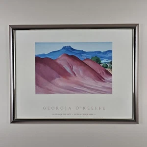 Georgia O'Keefe - Musuem Of New Mexico Poster Druck 26x20 gerahmte Kunst - Bild 1 von 14