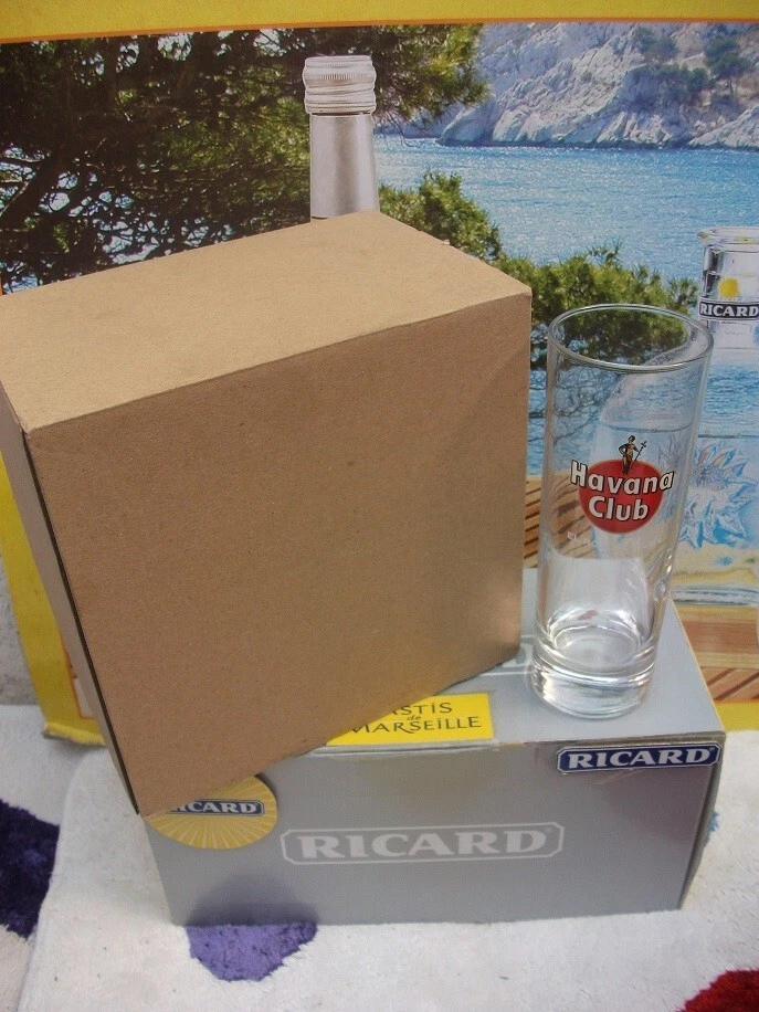 Rhum 6 verres tube 22 cl Havana Club Mojito no RICARD BIEN LIRE L'ANNONCE - Photo 1/1