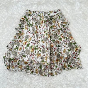 Walter Baker 2 Garden Party Mini Ruffle Skirt Boho Feminine - Picture 1 of 10