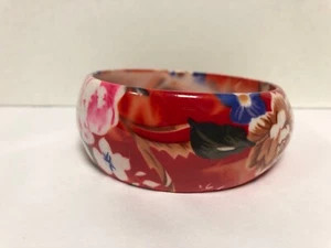 New Look Stunning Flower Design Asymmetrical Bangle - Picture 1 of 4