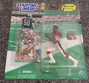 1999-2000 Starting Lineup Jerry Rice With Card New - Picture 1 of 1