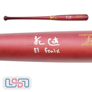 Felnin Celesten Mariners Autographed "El Fenix" Victus Game Model Bat USA SM BAS - Picture 1 of 5
