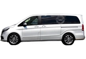 2 PCS Graphics Car Side Sticker For Mercedes Benz Vito V260 Racing Sport Stripes - Picture 1 of 7