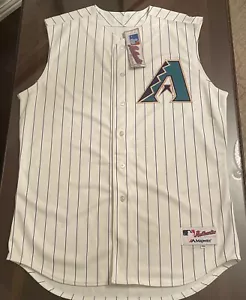 Camiseta Majestuosa Sobre el Campo Auténtica Emitida por Equipo Arizona Dbacks TBTC 48/XL - Imagen 1 de 13