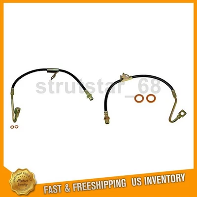 2 mangueras de freno delanteras para Chevrolet Blazer 2000 2001 2002 2003 2004 Foto 1 de 4