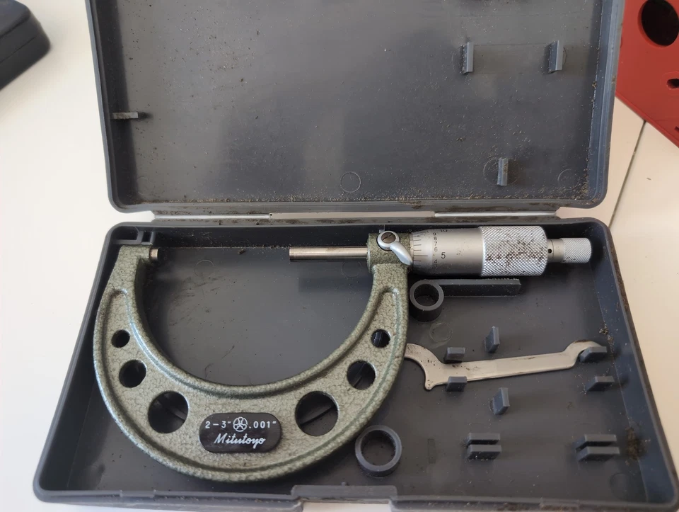 Mitutoyo 2-3 Inch .001" Precision Outside Micrometer No. 103-179 Made Japan - Image 1 of 3