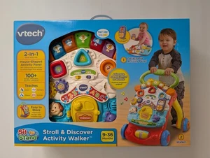 VTech Sit-to-Stand Stroll & Discover Activity Walker – Model 5056 - Picture 1 of 6