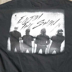 Camiseta Metallica Doble Cara Banda Rock Talla XL Negra Disfruta del Show - Imagen 1 de 5