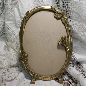 Vintage Andrea von Sadek Messing Jugendstil Stil 10" Rahmen....ohne Glas. - Bild 1 von 10