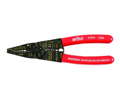 Wiha Tools 57814 578 Combo Strippers Crimper Pliers AWG 10-22 - Image 1 of 4